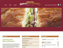 Tablet Screenshot of mayomustard.com